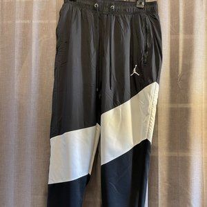 Air Jordan Black Windbreaker Joggers Size Large